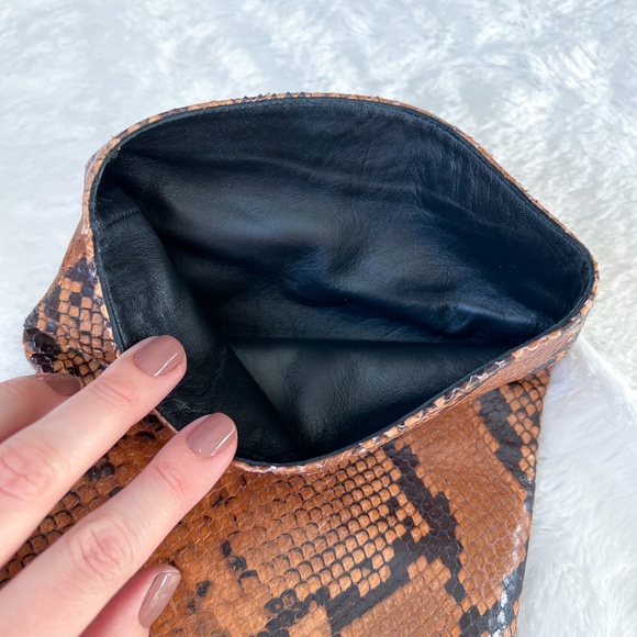 Luca Valentini Made in Italy Brown Camel Reptile OTK Over The Knee Boots 40 - Picture 15 of 17